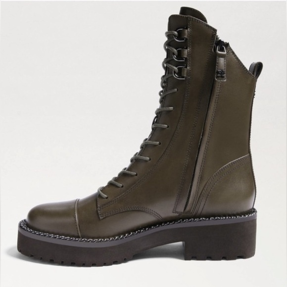 SAM EDELMAN LENLEY COMBAT BOOT - Picture 2 of 9